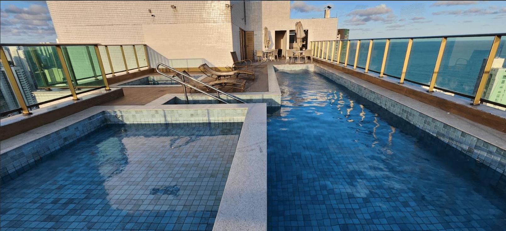 Flat 2 Quartos A 100M Da Praia De Boa Viagem ريسيفي المظهر الخارجي الصورة
